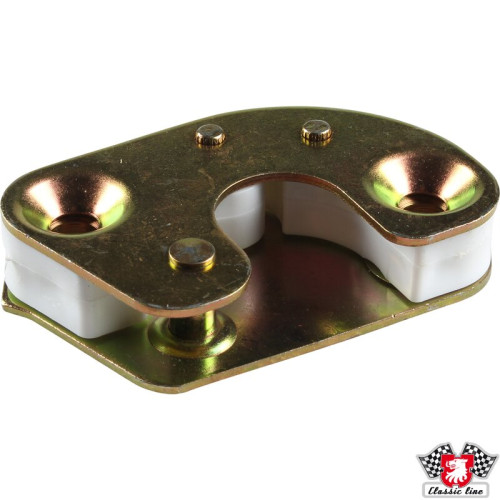 PartzBiz CE: 1687550670-Striker plate for door, left PartzBiz CE: 1687550670-Striker plate for door, left