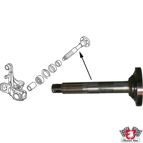 PartzBiz CE: 8151400200-Stub axle, rear PartzBiz CE: 8151400200-Stub axle, rear