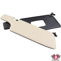 PartzBiz CE 1689800110 - Sun visor set, black/cream, left/right PartzBiz CE 1689800110 - Sun visor set, black/cream, left/right