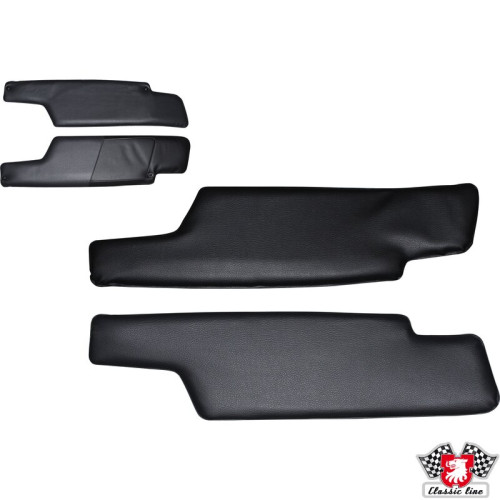 PartzBiz CE: 1689803010-Sun visor set, black/black PartzBiz CE: 1689803010-Sun visor set, black/black