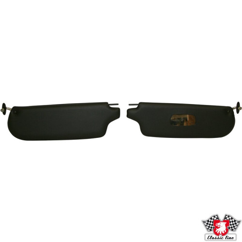 PartzBiz CE: 8189805610-Sun visor set, black, left/right PartzBiz CE: 8189805610-Sun visor set, black, left/right