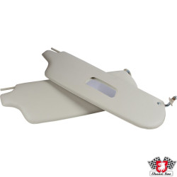 PartzBiz CE 8189812410 - Sun visor set, cream colour, left/right PartzBiz CE 8189812410 - Sun visor set, cream colour, left/right