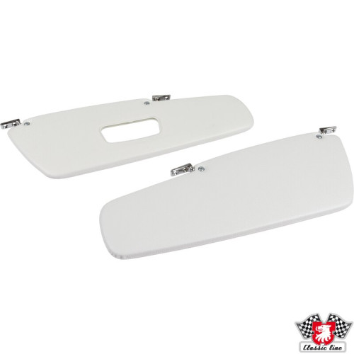 PartzBiz CE: 1689811510-Sun visor set, cream, left/right PartzBiz CE: 1689811510-Sun visor set, cream, left/right