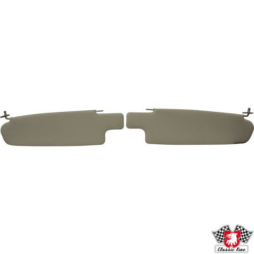 PartzBiz CE: 8189802211-Sun visor set, creamy white, left/right PartzBiz CE: 8189802211-Sun visor set, creamy white, left/right