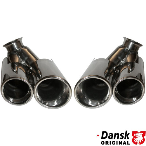 PartzBiz CE: 1620703610-Tail pipe set, left/right, Turbo look PartzBiz CE: 1620703610-Tail pipe set, left/right, Turbo look