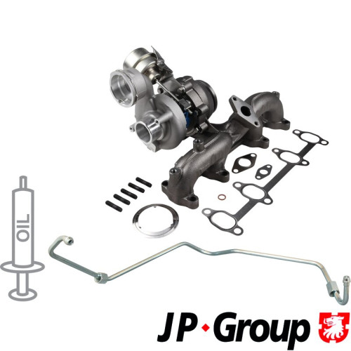 PartzBiz CE: 1117800510-ชุดเทอร์โบชาร์จเจอร์ Profi Kit PartzBiz CE: 1117800510-ชุดเทอร์โบชาร์จเจอร์ Profi Kit