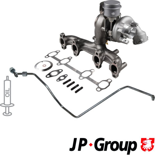 PartzBiz CE: 1117800710-ชุดเทอร์โบชาร์จเจอร์ Profi Kit PartzBiz CE: 1117800710-ชุดเทอร์โบชาร์จเจอร์ Profi Kit
