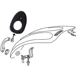 PartzBiz CE 8187350506 - Upper gasket for bonnet handle PartzBiz CE 8187350506 - Upper gasket for bonnet handle