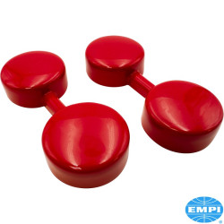PartzBiz CE 8115152418 - ฝาครอบ Velocity stack ไวนิลสีแดง PartzBiz CE 8115152418 - ฝาครอบ Velocity stack ไวนิลสีแดง