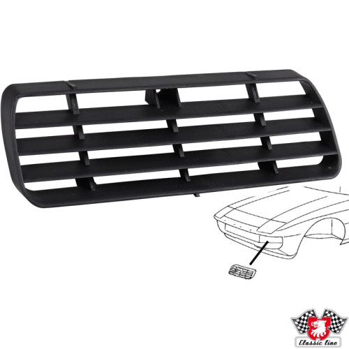 PartzBiz CE: 1684551200-Ventilation grille, black PartzBiz CE: 1684551200-Ventilation grille, black
