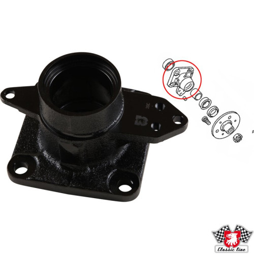 PartzBiz CE: 1151100600-Wheel bearing housing, rear, left/right