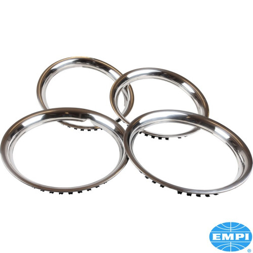 PartzBiz CE: 8160300718-Wheel beauty ring set, 15 PartzBiz CE: 8160300718-Wheel beauty ring set, 15