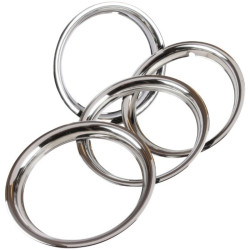PartzBiz CE 8160300916 - Wheel beauty rings, 14 PartzBiz CE 8160300916 - Wheel beauty rings, 14
