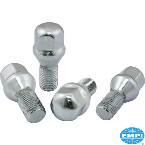 PartzBiz CE: 8160401018-Wheel lug bolt set, 60° seat, chrome PartzBiz CE: 8160401018-Wheel lug bolt set, 60° seat, chrome