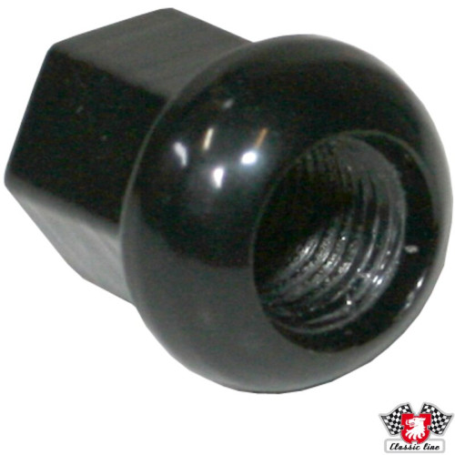 PartzBiz CE: 1660400100-Wheel nut, M14x1.5, aluminium, black PartzBiz CE: 1660400100-Wheel nut, M14x1.5, aluminium, black