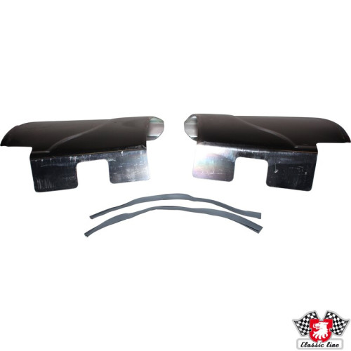 PartzBiz CE: 8180450810-Wing guard, aluminium chromed, rear PartzBiz CE: 8180450810-Wing guard, aluminium chromed, rear