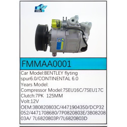 PartzBiz CE FMMAA0001 - Compressor for Bentley - FMMAA0001 PartzBiz CE FMMAA0001 - Compressor for Bentley - FMMAA0001