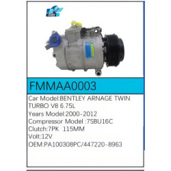 PartzBiz CE FMMAA0003 - สำหรับคอมเพรสเซอร์ Bentley - FMMAA0003 PartzBiz CE FMMAA0003 - สำหรับคอมเพรสเซอร์ Bentley - FMMAA0003