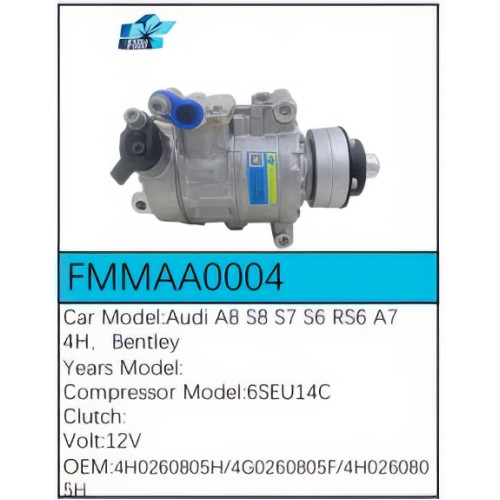 PartzBiz CE: -Compressor for Bentley - FMMAA0004 PartzBiz CE: -Compressor for Bentley - FMMAA0004