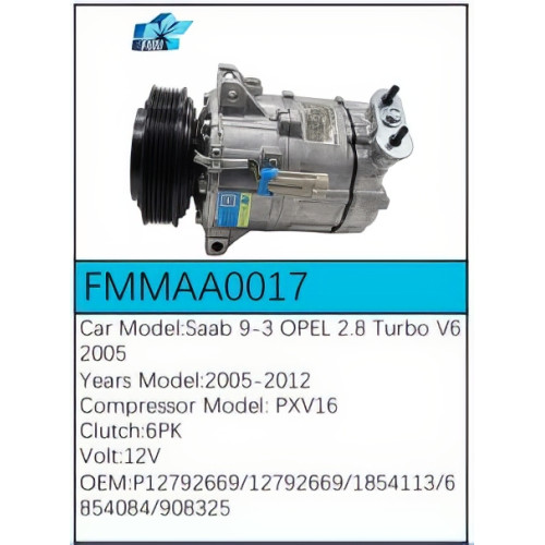 PartzBiz CE: -สำหรับคอมเพรสเซอร์ Saab - FMMAA0017 PartzBiz CE: -สำหรับคอมเพรสเซอร์ Saab - FMMAA0017
