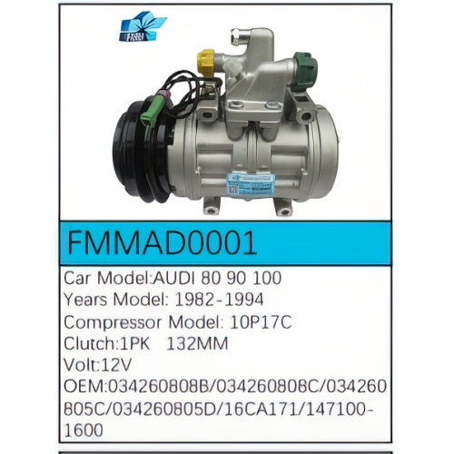 PartzBiz CE: -สำหรับคอมเพรสเซอร์ Audi - FMMAD0001 PartzBiz CE: -สำหรับคอมเพรสเซอร์ Audi - FMMAD0001