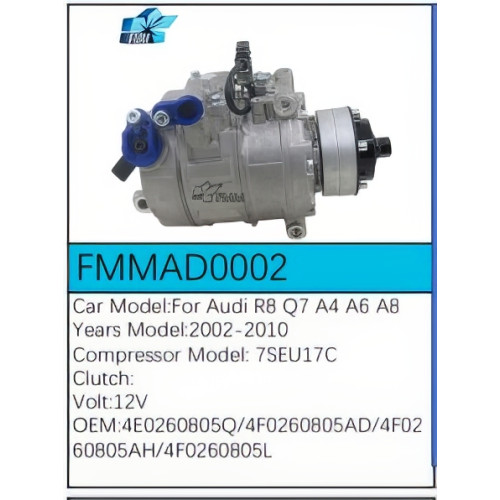 PartzBiz CE: -สำหรับคอมเพรสเซอร์ Audi - FMMAD0002
