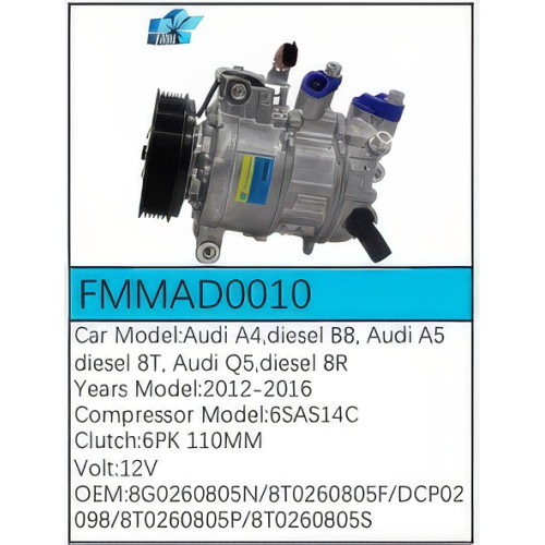 PartzBiz CE: -สำหรับคอมเพรสเซอร์ Audi - FMMAD0010 PartzBiz CE: -สำหรับคอมเพรสเซอร์ Audi - FMMAD0010