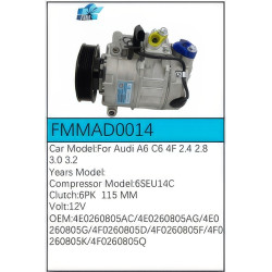 PartzBiz CE FMMAD0014 - สำหรับคอมเพรสเซอร์ Audi - FMMAD0014 PartzBiz CE FMMAD0014 - สำหรับคอมเพรสเซอร์ Audi - FMMAD0014