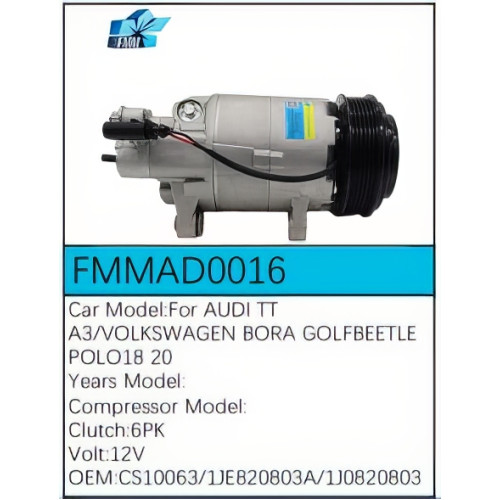 PartzBiz CE: -Compressor for Audi - FMMAD0016 PartzBiz CE: -Compressor for Audi - FMMAD0016