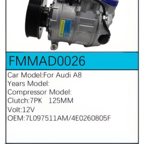PartzBiz CE: -Compressor for  Audi - FMMAD0026