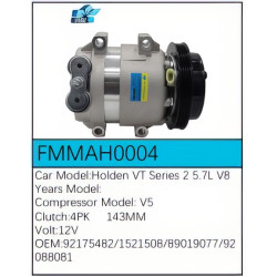 PartzBiz CE FMMAH0004 - สำหรับคอมเพรสเซอร์ Holden - FMMAH0004 PartzBiz CE FMMAH0004 - สำหรับคอมเพรสเซอร์ Holden - FMMAH0004