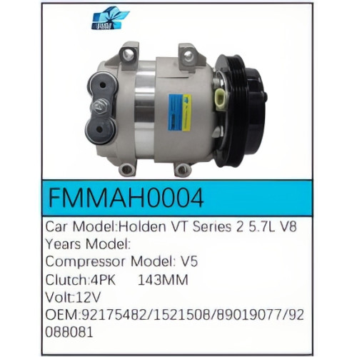 PartzBiz CE: -สำหรับคอมเพรสเซอร์ Holden - FMMAH0004 PartzBiz CE: -สำหรับคอมเพรสเซอร์ Holden - FMMAH0004