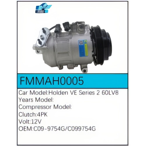 PartzBiz CE: -Compressor for Holden - FMMAH0005 PartzBiz CE: -Compressor for Holden - FMMAH0005
