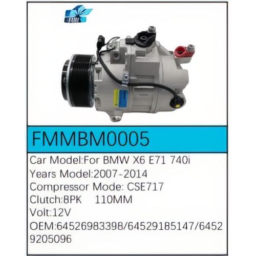 PartzBiz CE: -สำหรับคอมเพรสเซอร์ BMW - FMMBM0005 PartzBiz CE: -สำหรับคอมเพรสเซอร์ BMW - FMMBM0005