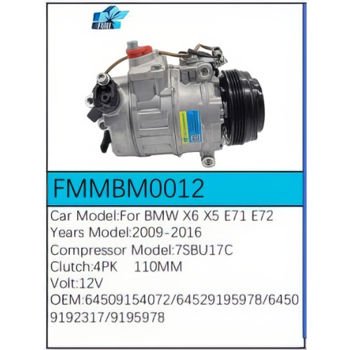 PartzBiz CE: -สำหรับคอมเพรสเซอร์ BMW - FMMBM0012