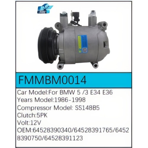 PartzBiz CE: -สำหรับคอมเพรสเซอร์ BMW - FMMBM0014 PartzBiz CE: -สำหรับคอมเพรสเซอร์ BMW - FMMBM0014
