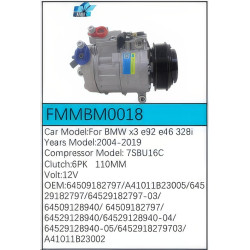 PartzBiz CE FMMBM0018 - สำหรับคอมเพรสเซอร์ BMW - FMMBM0018 PartzBiz CE FMMBM0018 - สำหรับคอมเพรสเซอร์ BMW - FMMBM0018