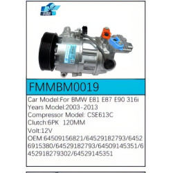 PartzBiz CE FMMBM0019 - สำหรับคอมเพรสเซอร์ BMW - FMMBM0019 PartzBiz CE FMMBM0019 - สำหรับคอมเพรสเซอร์ BMW - FMMBM0019
