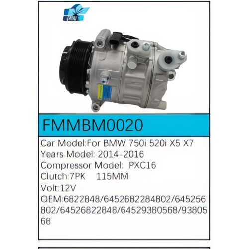 PartzBiz CE: -Compressor for  BMW - FMMBM0020