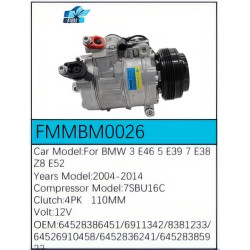 PartzBiz CE FMMBM0026 - สำหรับคอมเพรสเซอร์ BMW - FMMBM0026 PartzBiz CE FMMBM0026 - สำหรับคอมเพรสเซอร์ BMW - FMMBM0026