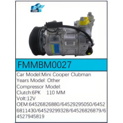 PartzBiz CE FMMBM0027 - สำหรับคอมเพรสเซอร์ BMW - FMMBM0027 PartzBiz CE FMMBM0027 - สำหรับคอมเพรสเซอร์ BMW - FMMBM0027