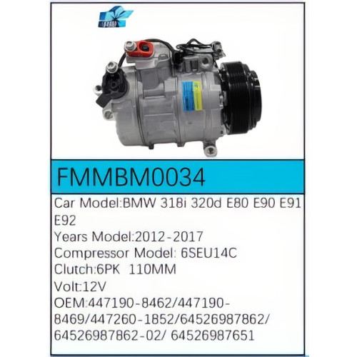 PartzBiz CE: -Compressor for BMW - FMMBM0034 PartzBiz CE: -Compressor for BMW - FMMBM0034
