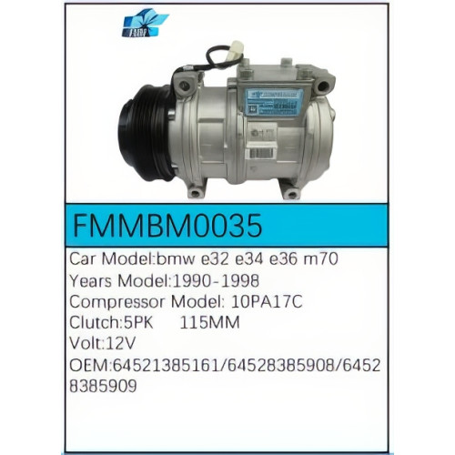 PartzBiz CE: -สำหรับคอมเพรสเซอร์ BMW - FMMBM0035