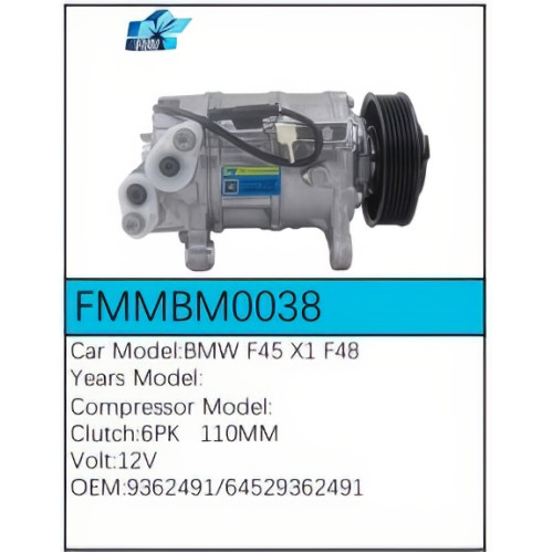 PartzBiz CE: -สำหรับคอมเพรสเซอร์ BMW - FMMBM0038 PartzBiz CE: -สำหรับคอมเพรสเซอร์ BMW - FMMBM0038