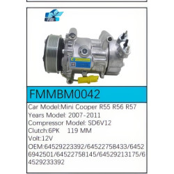PartzBiz CE FMMBM0042 - สำหรับคอมเพรสเซอร์ BMW - FMMBM0042 PartzBiz CE FMMBM0042 - สำหรับคอมเพรสเซอร์ BMW - FMMBM0042