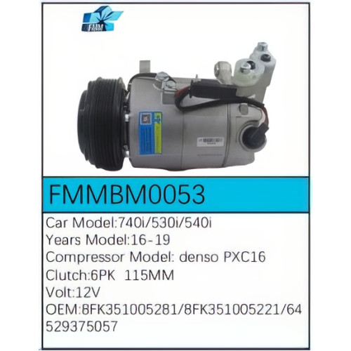 PartzBiz CE: -สำหรับคอมเพรสเซอร์ BMW - FMMBM0053