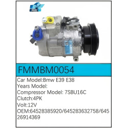 PartzBiz CE FMMBM0054 - สำหรับคอมเพรสเซอร์ BMW - FMMBM0054
