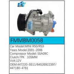 PartzBiz CE FMMBM0058 - สำหรับคอมเพรสเซอร์ BMW - FMMBM0058 PartzBiz CE FMMBM0058 - สำหรับคอมเพรสเซอร์ BMW - FMMBM0058