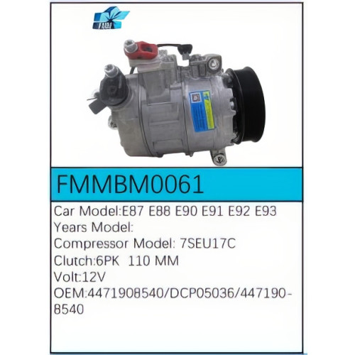 PartzBiz CE: -สำหรับคอมเพรสเซอร์ BMW - FMMBM0061 PartzBiz CE: -สำหรับคอมเพรสเซอร์ BMW - FMMBM0061