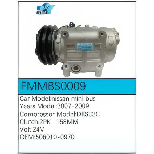 PartzBiz CE: -Compressor for  Nissan - FMMBS0009